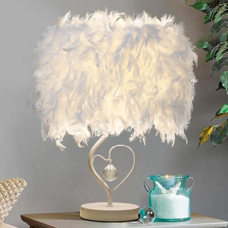 Decorative Feather Table Lamp - Sage Design Group - Annette C. Sage, CEO