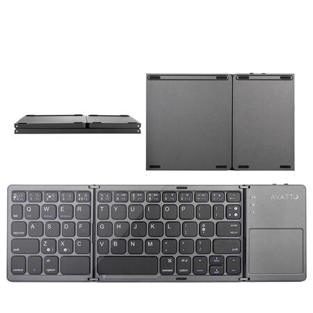 Foldable Bluetooth Keyboard with Touchpad - Sage Design Group - Annette C. Sage, CEO