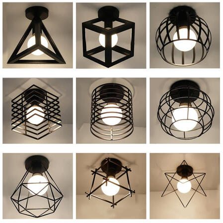 Geometric Metal Ceiling Lamp Collection - Sage Design Group - Annette C. Sage, CEO