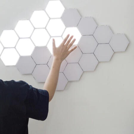 Hexagon Puzzle LED Wall Lamp - Sage Design Group - Annette C. Sage, CEO