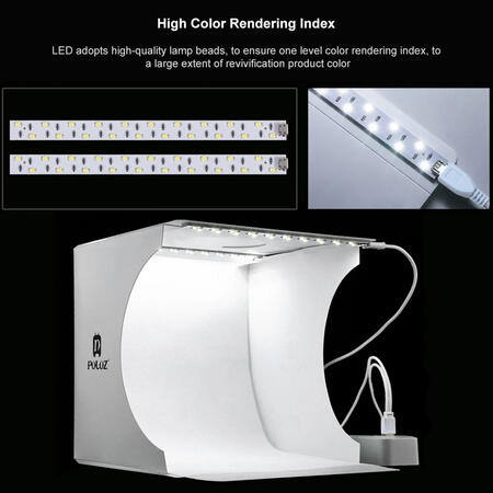 Mini Portable Folding LED Lightbox - Sage Design Group